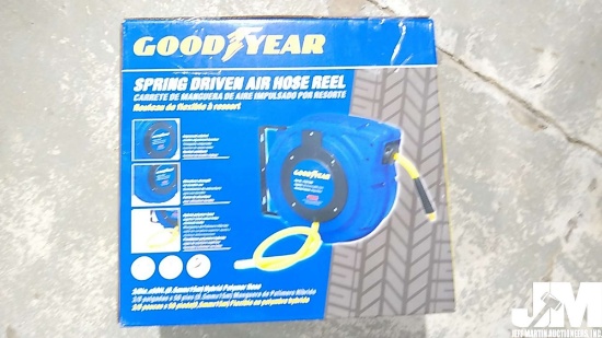 (UNUSED) GOODYEAR SPRING DRIVEN AIR HOSE REEL