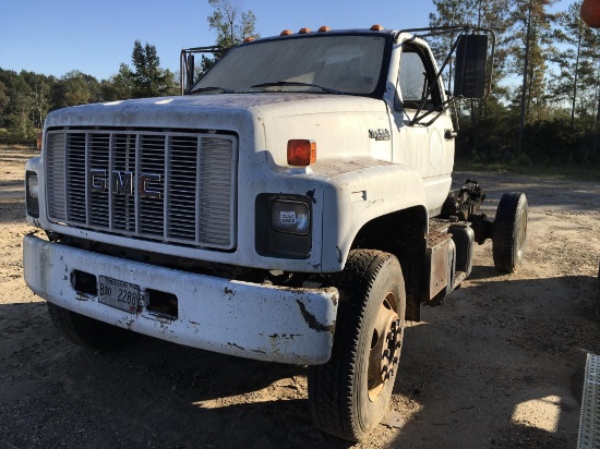 1991 GMC C7500 TOPKICK VIN: 1GDL7H1J6MJ508760 CAB & CHASSIS