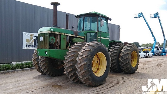 1980 JOHN DEERE 8640H 4X4 TRACTOR SN: 004019R