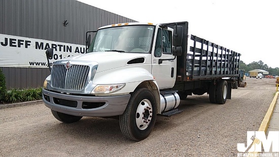 2013 INTERNATIONAL 4300 M7 DURASTAR VIN: 1HTJTSKM9DH338501 REGULAR CAB FLATBED