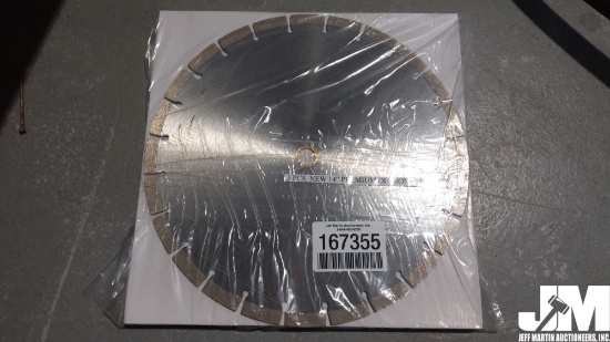 (UNUSED) QTY OF (3) 14" PREMIUM DIAMOND BLADES