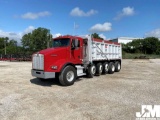 1997 KENWORTH T800B QUINT AXLE DUMP TRUCK VIN: 1NKDX9TX3VJ742712