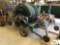 WATER REEL WITH HOSE AND TRAILER CART PUMP 5 SPEED