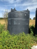 2500 GAL FERTILZER TANK, BLACK PLASTIC