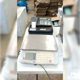 CASH REGISTER & PRODUCE SCALE