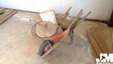 WHEEL BARROW W/ CONTENTS