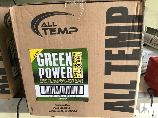 (UNUSED) QTY OF (6) GREEN POWER 1 GAL PRE MIXED