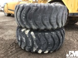 QTY OF (2) USED 29.5R29 TYPE A TIRES, TO FIT
