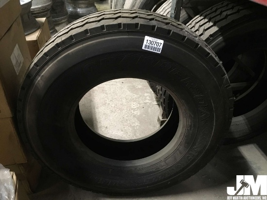 QTY OF (2) GRABBER OA 315/80R22.5 TIRES