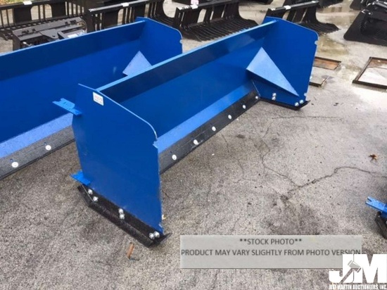(UNUSED) 10' QT SNOW PUSHER