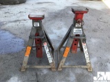 GRAY 10-T ADJUSTABLE JACK STANDS