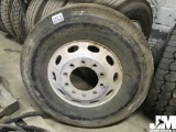 QTY OF 315/80R22.5 TIRES ON ALUMINUM RIMS