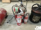 QTY OF (6) FIRE EXTINGUISHERS