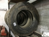 QTY OF (4) GOODYEAR 10R22.5 TIRES