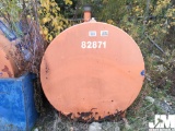 ABOVE GROUND FUEL TANK, APPROX 700 GAL CAPACITY, 73