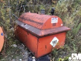 ABOVE GROUND FUEL TANK, APPROX 450 GAL CAPACITY, USED FOR