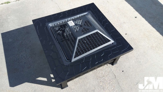 BIG CHICK SQUARE FIRE PIT/GRILL COMBO