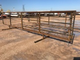 24' CATTLE PANEL W/ 12' GATE