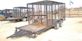 2012 C&M VIN: 5VNBU162CT097461 T/A TRASH TRAILER