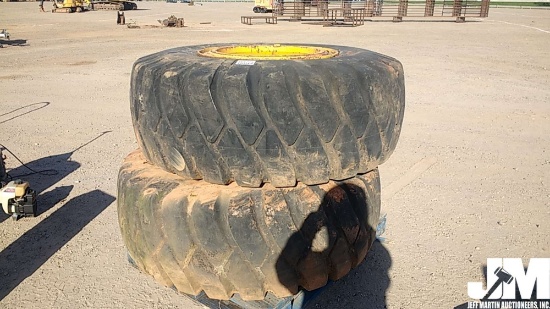 QTY OF (2) GENERAL 20.5-25 TIRES
