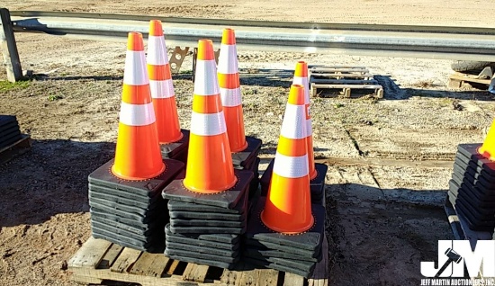 QTY OF (50) SAFETY CONES