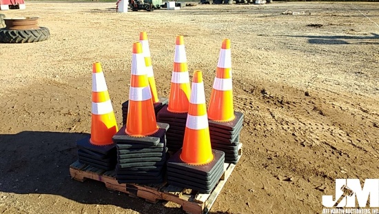 QTY OF (50) SAFETY CONES