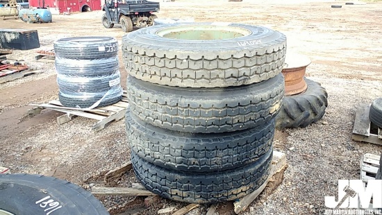 QTY OF (5) 11.00R24 TIRES