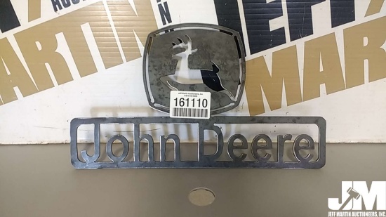 METAL JOHN DEERE SIGN