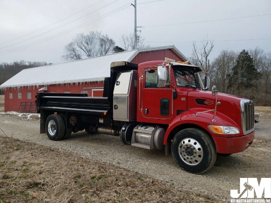 2011 PETERBILT 337 SINGLE AXLE DUMP TRUCK VIN: 2NP2HN6X8BM130092