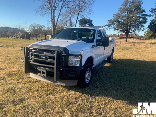 2012 FORD F-250 VIN: 1FT7X2B63CEC19582 3/4 TON EXTENDED CAB 4X4 PICKUP