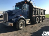 2000 KENWORTH T800 TRI-AXLE DUMP TRUCK VIN: 3BKDLU0X0YF860626