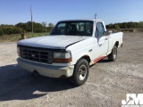 1996 FORD F-150 REGULAR CAB PICKUP VIN: 1FTEF15Y3TLC07591