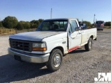 1996 FORD F-250 XL REGULAR CAB 3/4 TON PICKUP VIN: 1FTEF25YXTLB43216