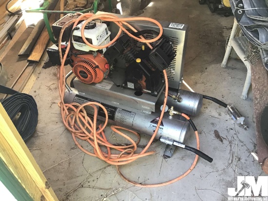 COBRA EQUIPMENT 1655H0309002B, HEAVY DUTY 8 GAL PORTABLE AIR COMPRESSOR SN: AC4303