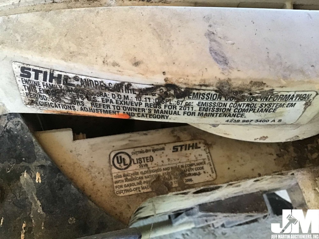 Stihl Ts420 Serial Number Location