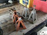 QTY OF (2) SETS OF HEAVY DUTY JACK STANDS