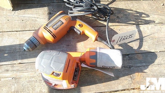 QTY OF (2) RIDGID HAND TOOLS