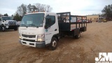 2012 MITSUBISHI FUSO FEC72S VIN: JL6BNG1A9CK004221 REGULAR CAB FLATBED