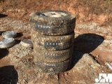 QTY OF (4) GOODYEAR LT265/70R17 TIRES