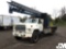 1987 FORD F-700 VIN: 1FDPF70H3HVA15663 SINGLE AXLE CRANE LADDER TRUCK