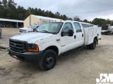 2000 FORD F-350 MECHANICS TRUCK VIN: 1FDWW37FXYED15791