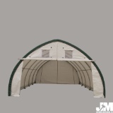 (NEW/UNUSED) 2020 GOLDEN MOUNTAIN S203012P DOME STORAGE SHELTER, 20'X30'X12'