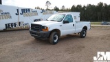 2001 FORD F-250 REGULAR CAB 4X4 3/4 TON PICKUP VIN: 1FTNF21L11EB70168