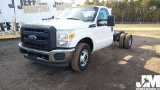 2011 FORD F-350XL SD SINGLE AXLE VIN: 1FDRF3G62BEB42465 CAB & CHASSIS