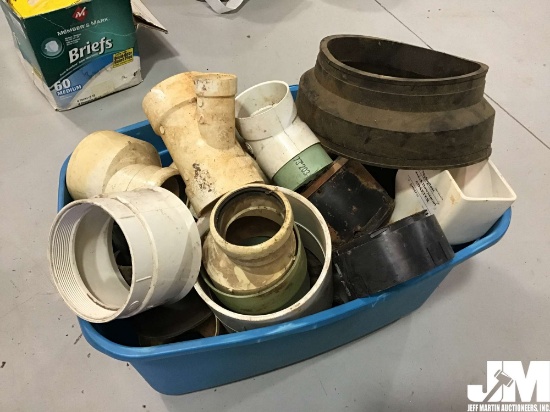 QTY OF MISC PIPE FITTINGS & ADAPTERS