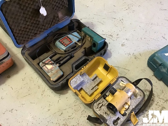 TOPCON RT-G6 LASER LEVEL & MICROLASER W/ CARRY CASE