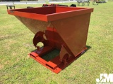 UNUSED STANDARD DUTY 2 CY CAPACITY DUMPING HOPPER KC87220