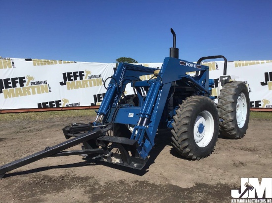 FORD 7810 4X4 TRACTOR W/ LOADER SN: E4NN72220A