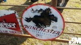 METAL WINCHESTER SIGN