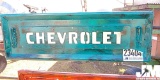 METAL CHEVY TAILGATE SIGN
